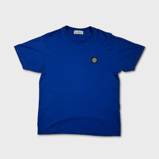 Stone Island Blue Compass Logo T-Shirt M
