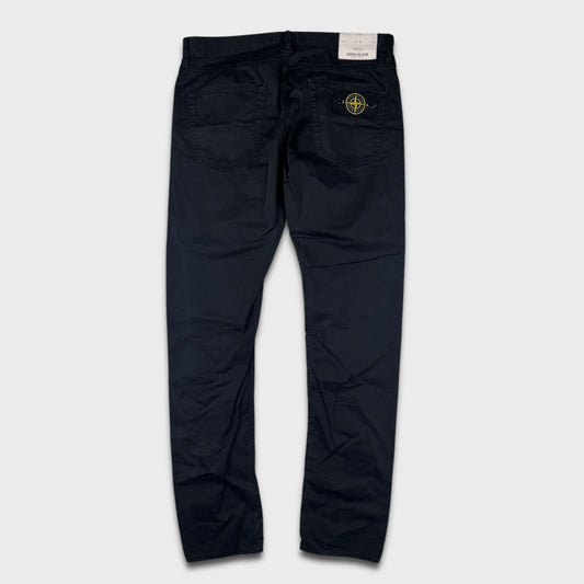 Stone Island Black Chino Trousers W32