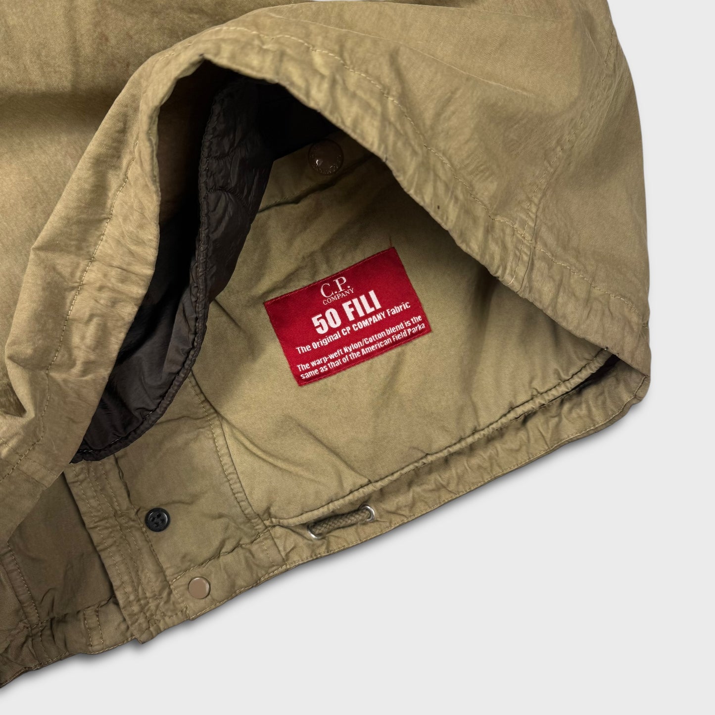 CP Company 50 Fili La Mille Goggle Hood Watchviewer Jacket M