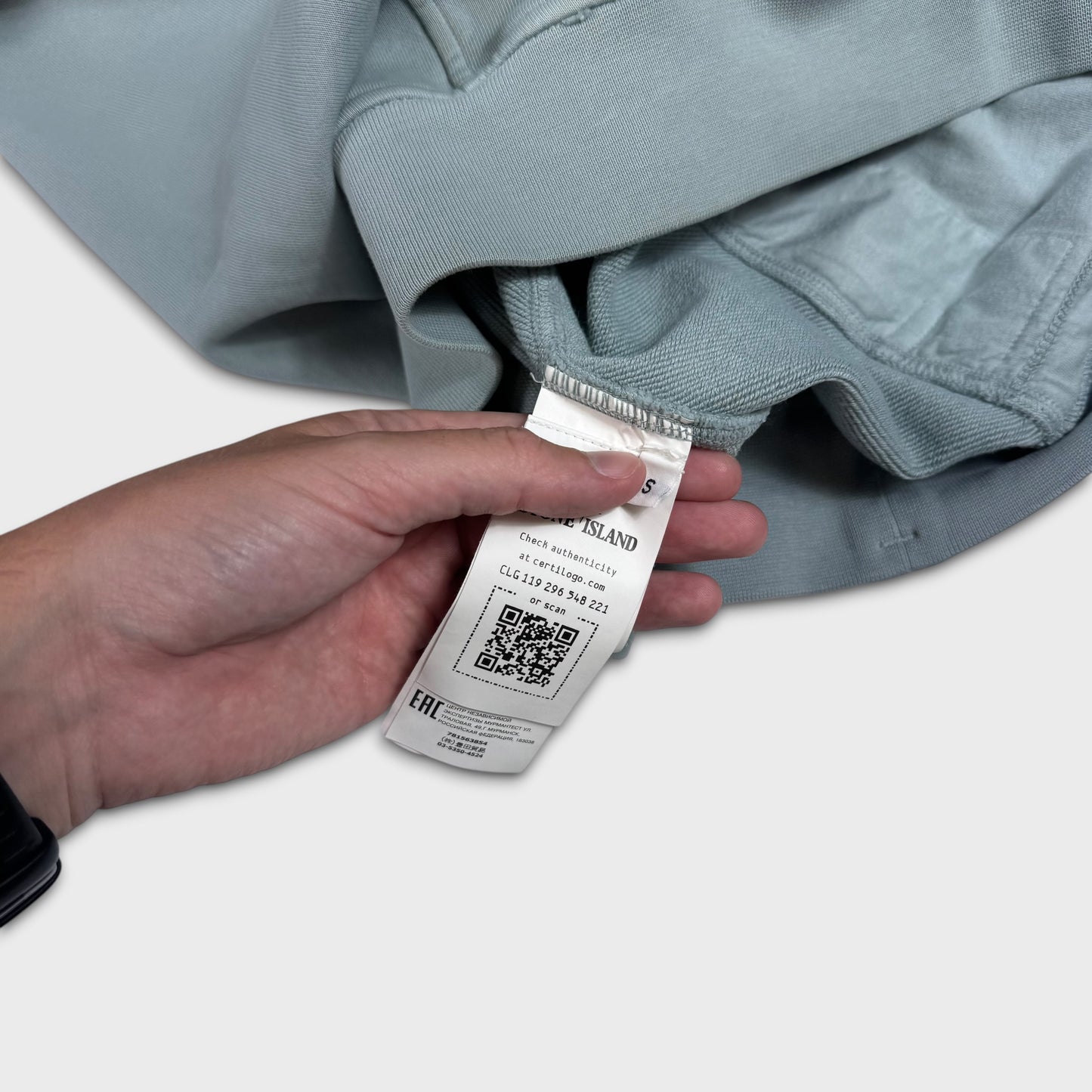 Stone Island Nylon Metal / Cotton Hoodie S
