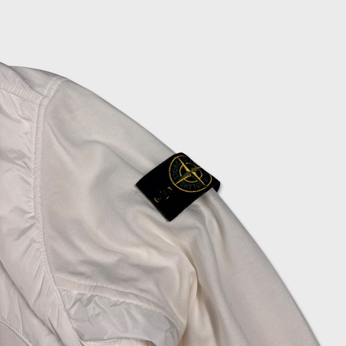 Stone Island Garment Dyed Crinkle Reps NY Jersey Jacket L