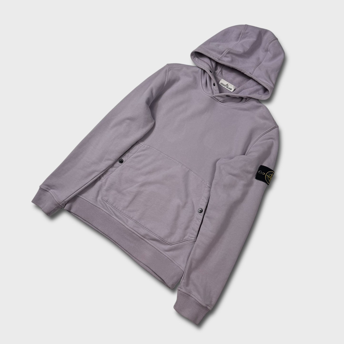Stone Island Lilac Pullover Hoodie M