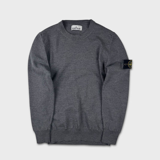 Stone Island Charcoal Knit Jumper S