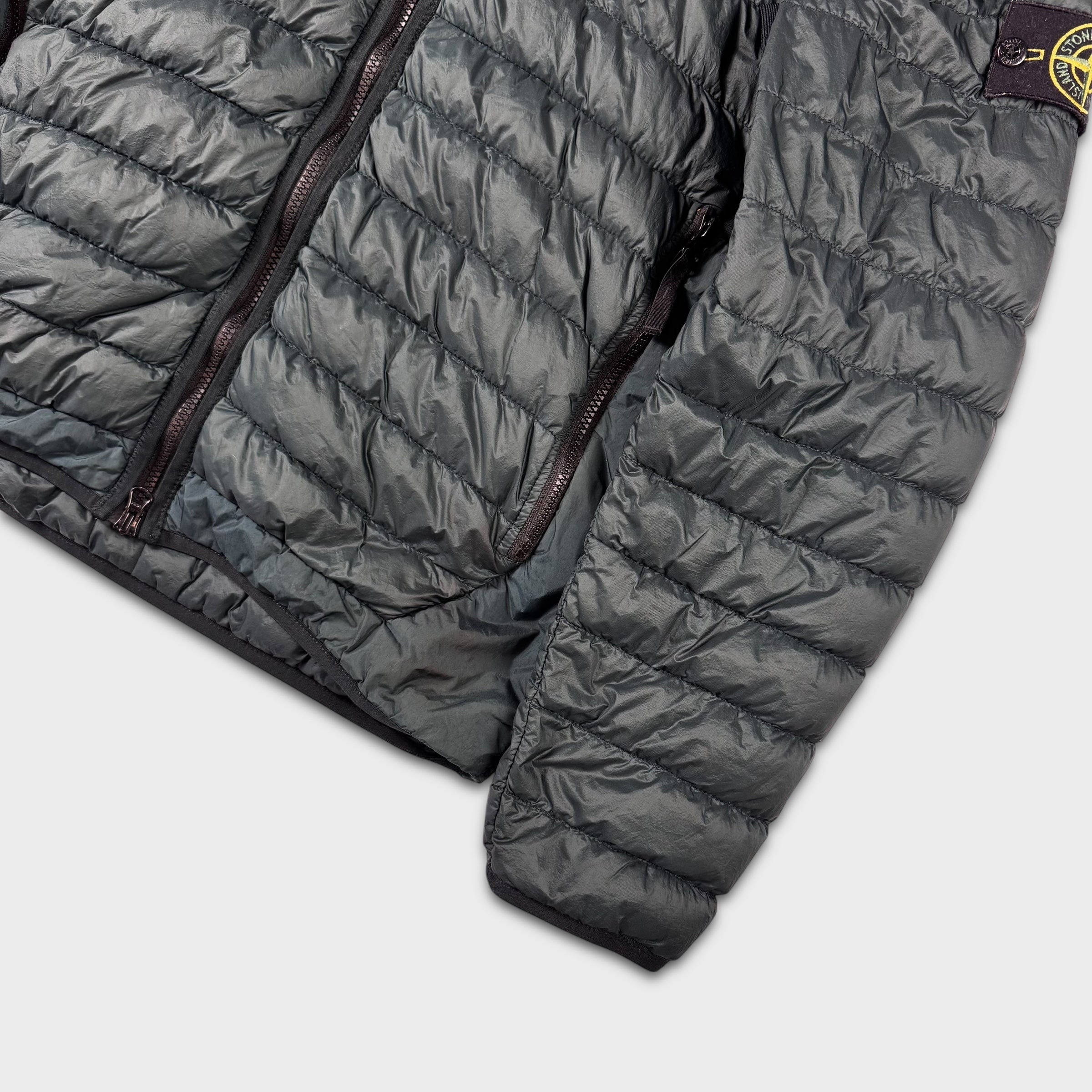 Stone Island Garment Dyed Micro Yarn Down Jacket L – ArchiveJoy