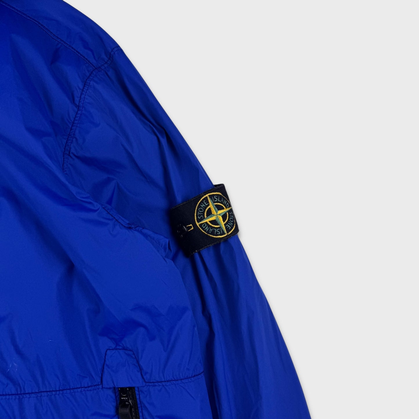 Stone Island Royal Blue Skin Touch Nylon TC Jacket L