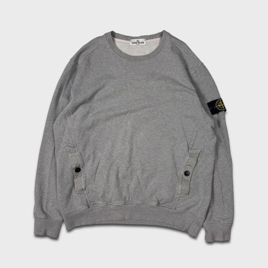 Stone Island Grey Crewneck Sweatshirt XXL