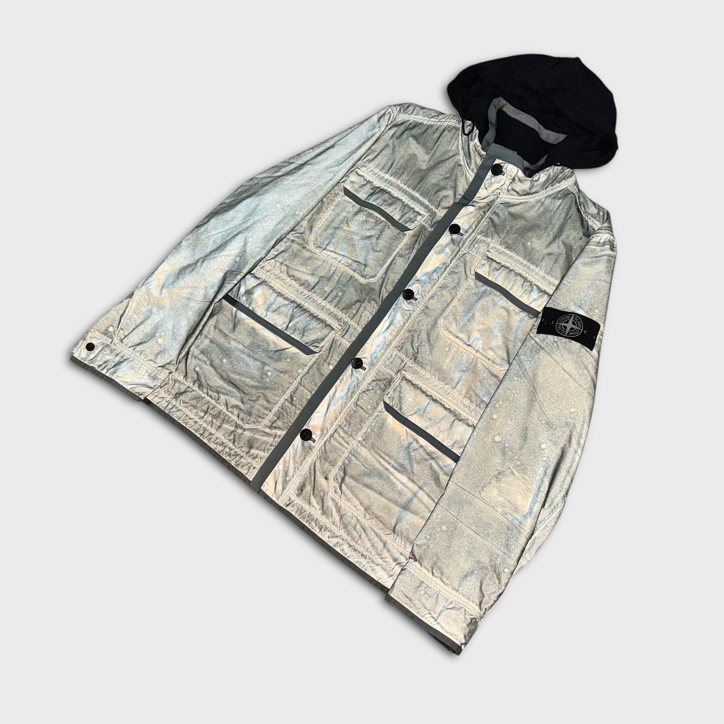 Stone Island ‘Liquid Reflective’ Special Process Jacket XXL