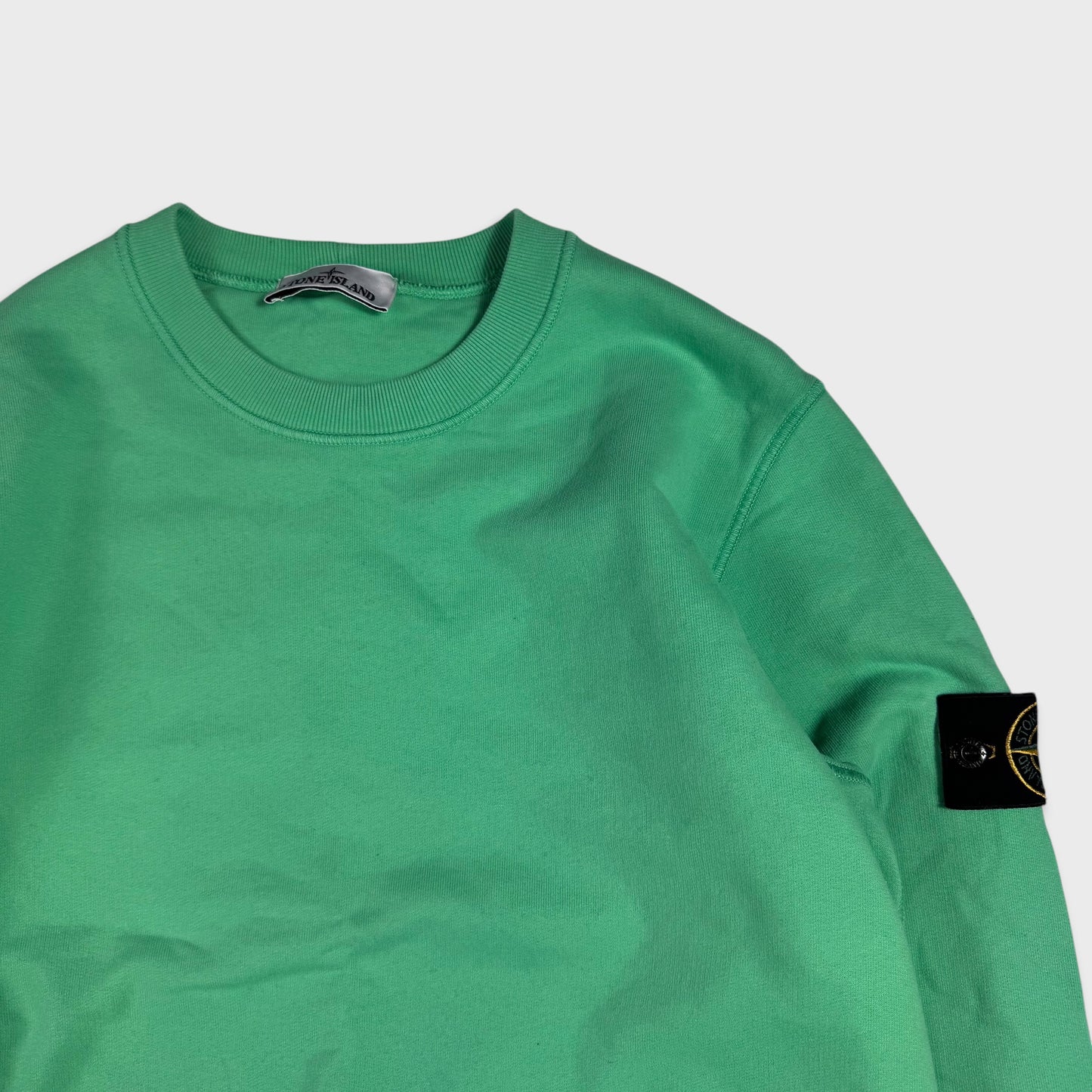 Stone Island Green Crewneck Sweatshirt M