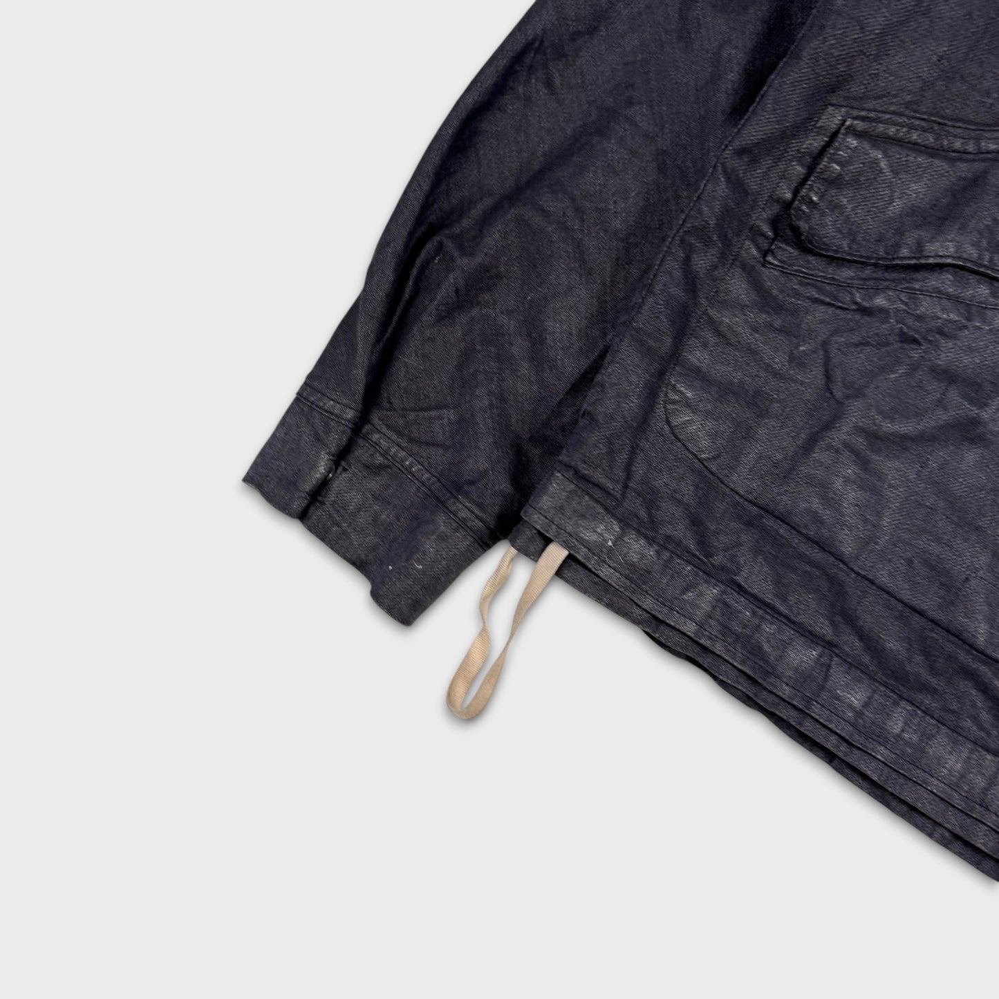 Stone Island SS2003 Cotton Canvas Charcoal Jacket XL