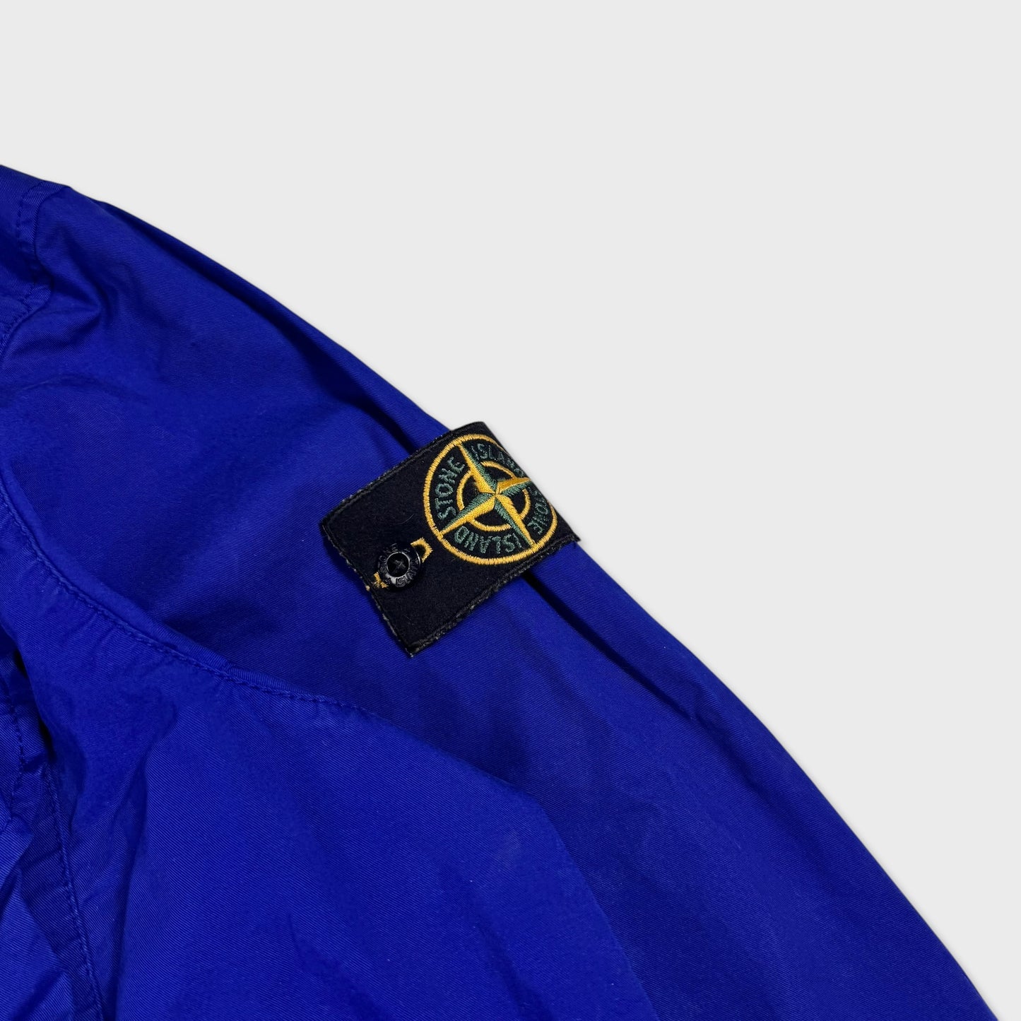 Stone Island Royal Blue Full Zip Overshirt XL