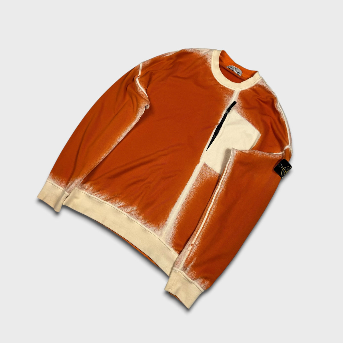 Stone Island Hand Sprayed Crewneck L