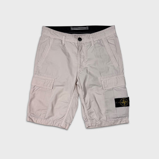 Stone Island Beige Cargo Shorts W30