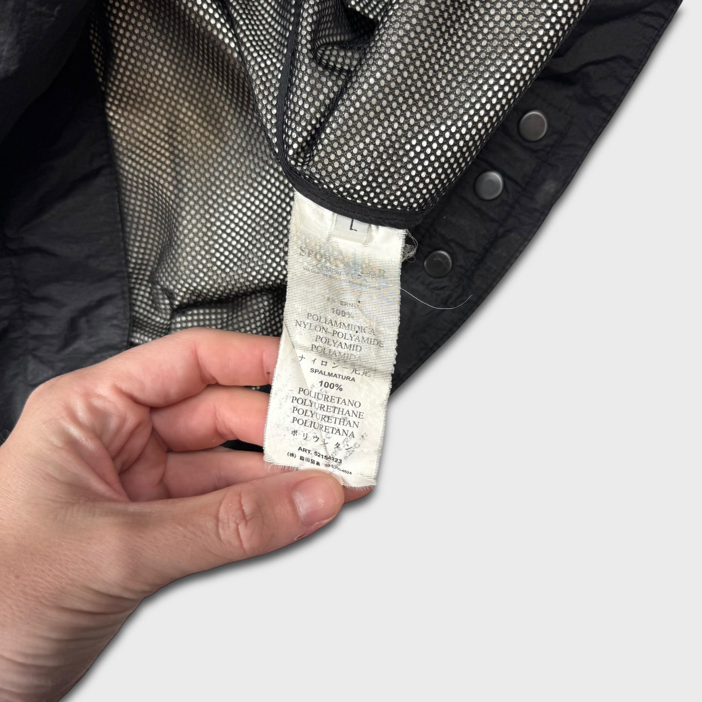 Stone Island 2000’s Mesh Layer Jacket L