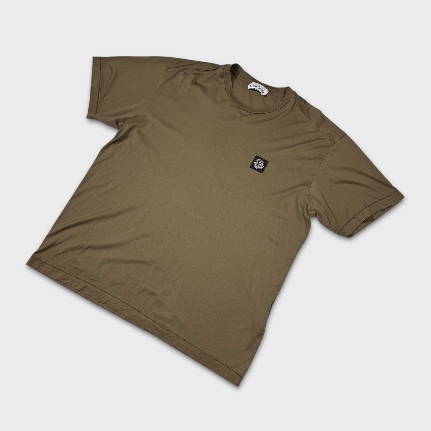 Stone Island Green Compass Logo T-Shirt XXL