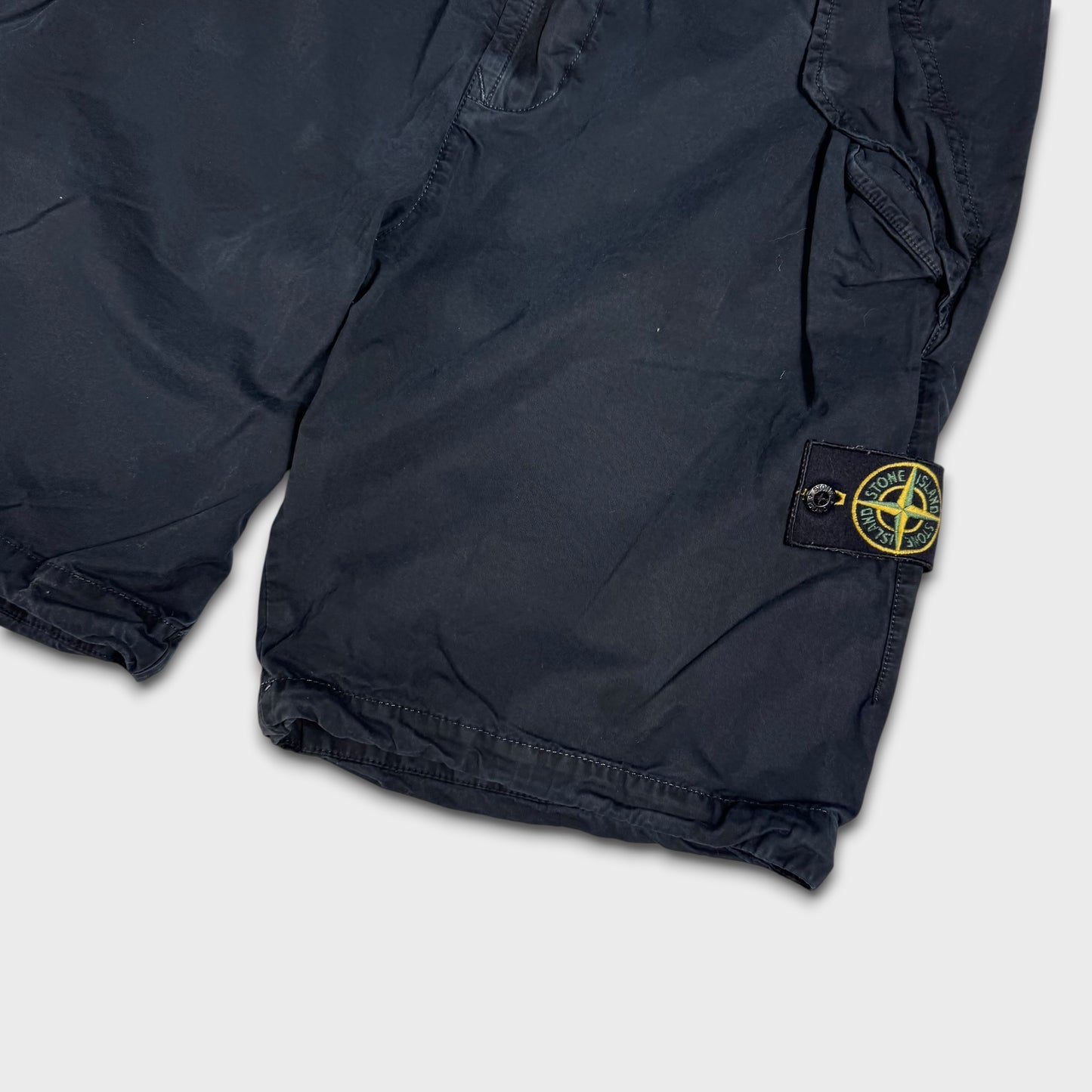 Stone Island Badge Cargo Shorts W34