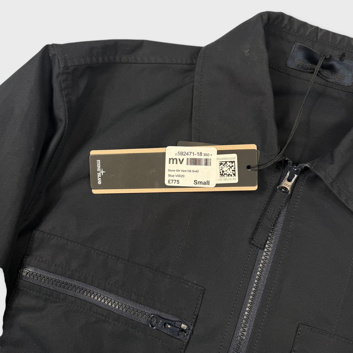 Stone Island Ghost O-Ventile Overshirt Jacket S