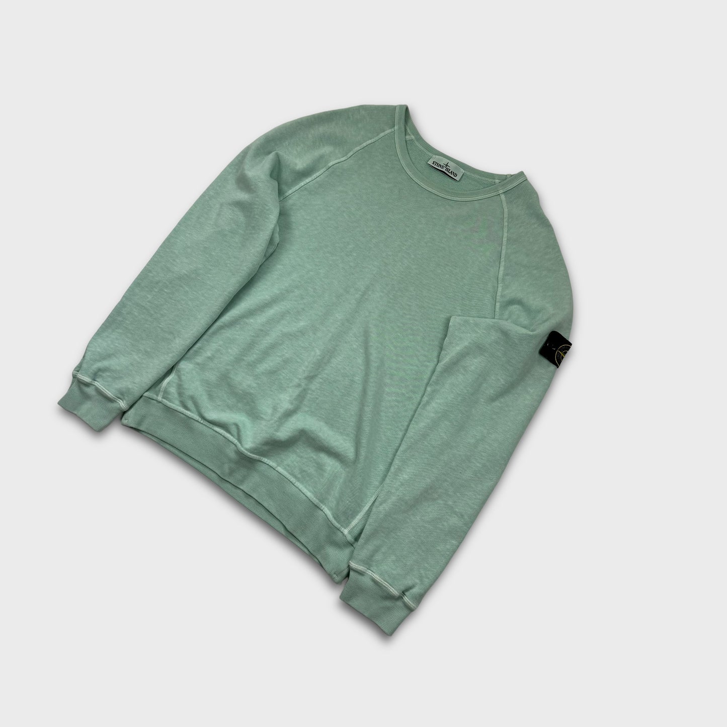 Stone Island Mint Crewneck Sweatshirt L