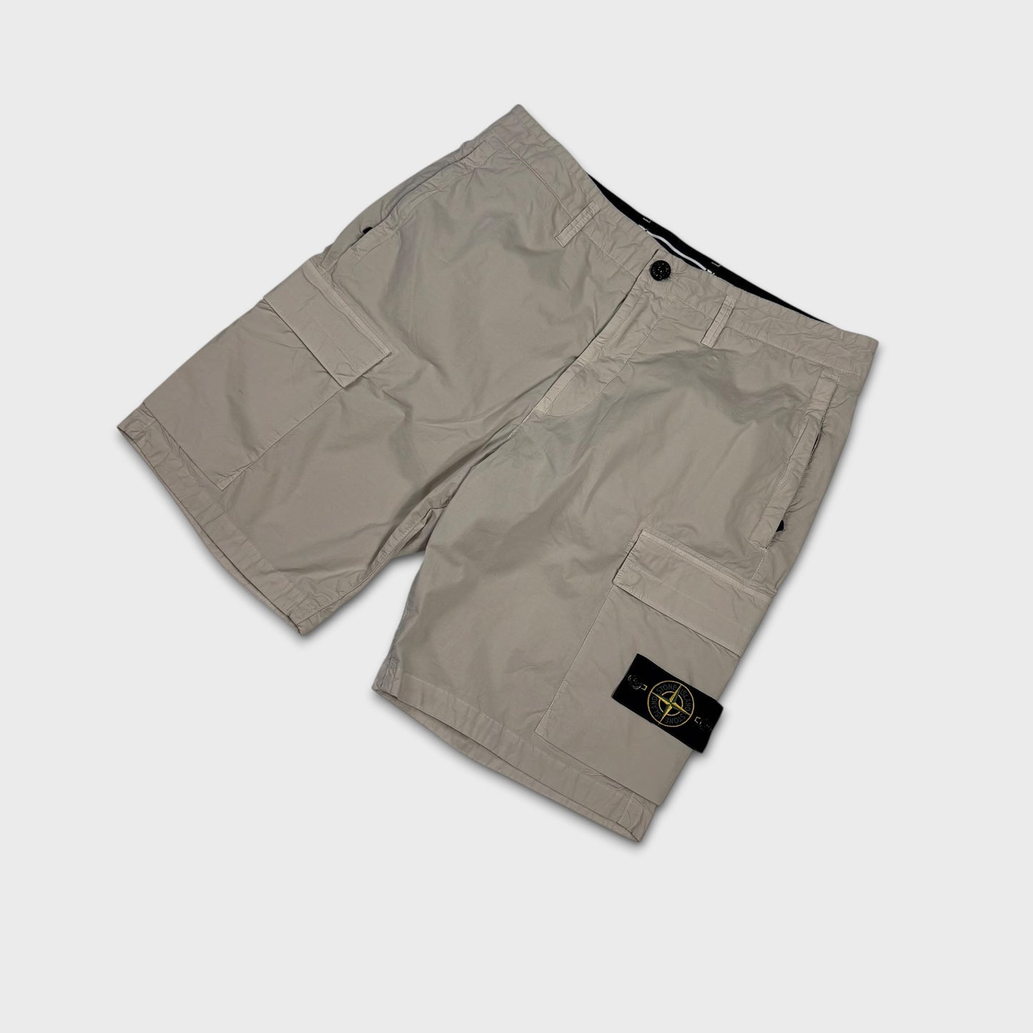 Stone Island Beige Cargo Shorts BNWOT W34