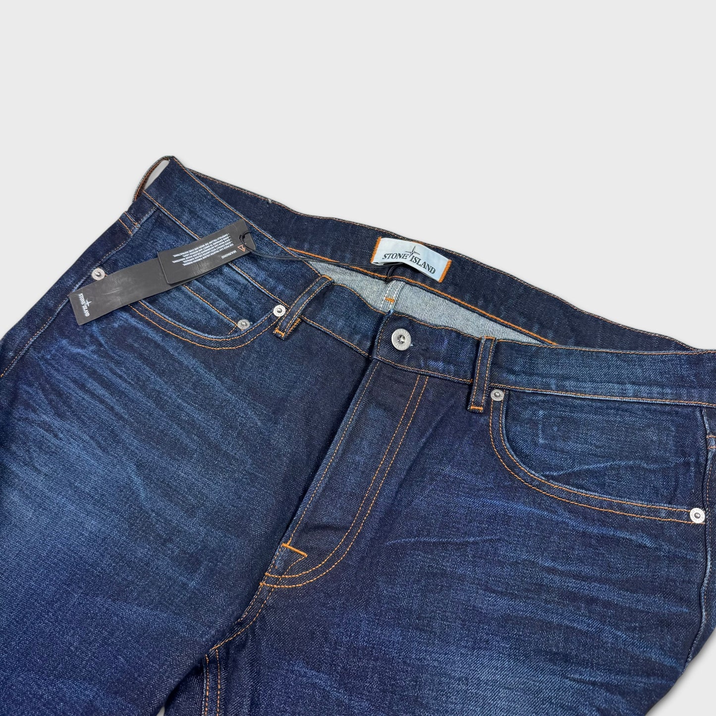 Stone Island Dark Blue Denim Jeans W36 NEW