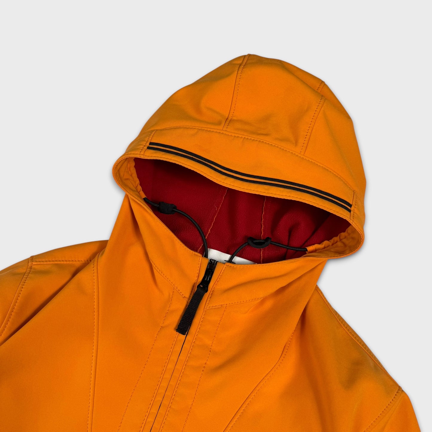 Stone Island Orange Soft Shell-R Jacket M