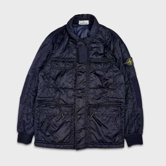 Stone Island Navy Nylon Raso Quilted TC Jacket S