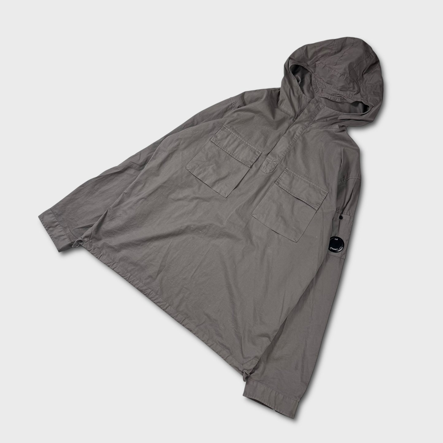 CP Compamy Stone Grey Pullover Smock Jacket L