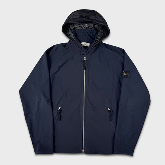 Stone Island Navy Light Soft Shell-R Jacket XXL