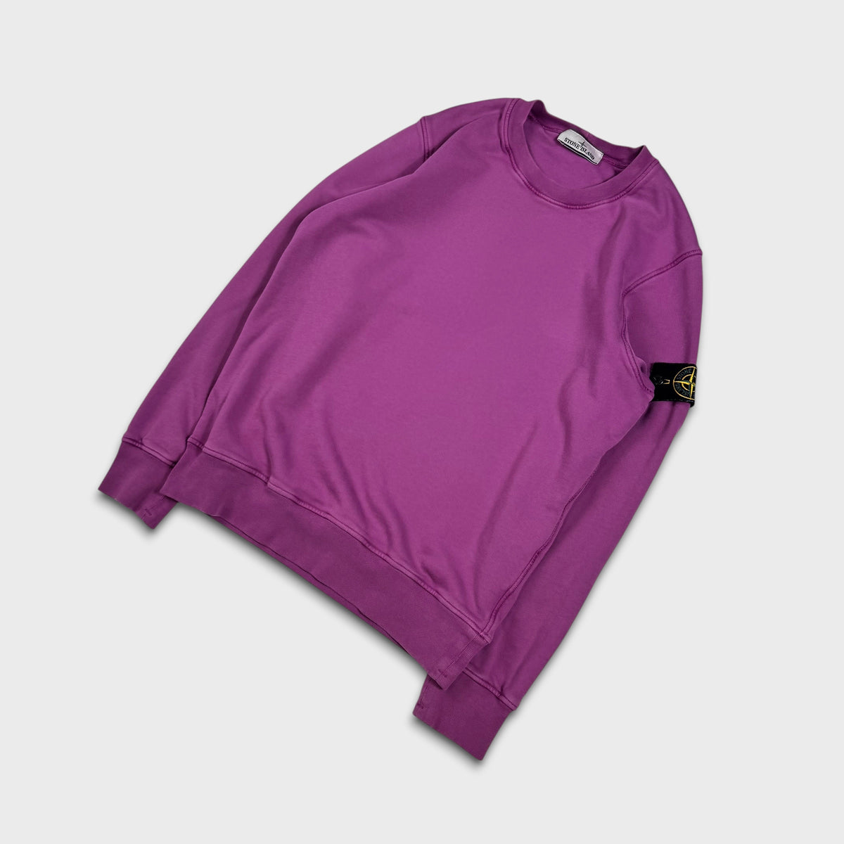 Stone Island Magenta Purple Crewneck M