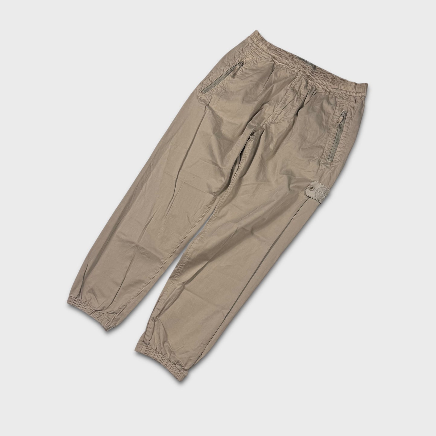 Stone Island Beige Ghost Cargo Pants W32