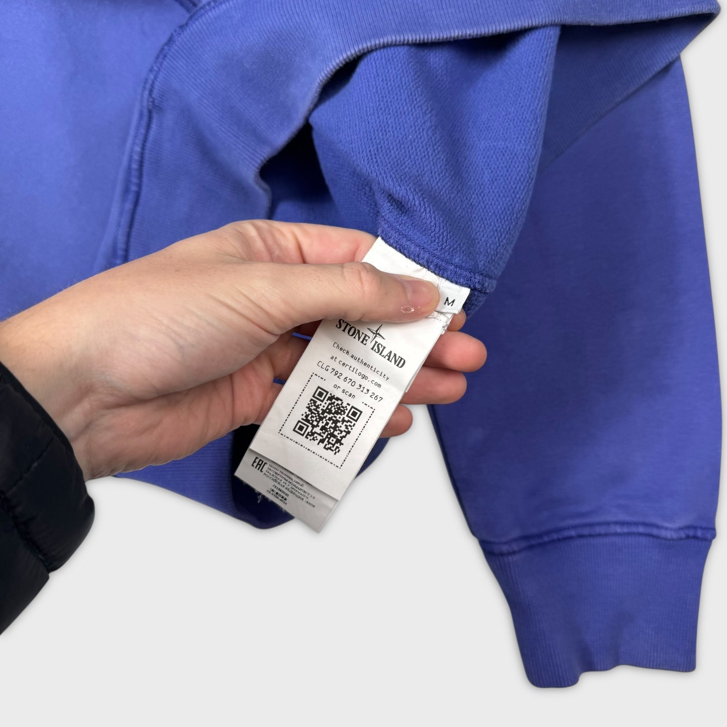 Stone Island Royal Blue Crewneck M