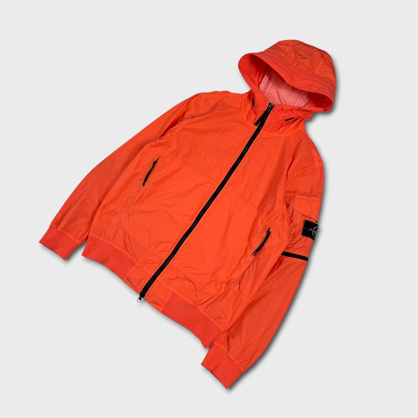 Stone Island Orange Naslan Light Watro Jacket M