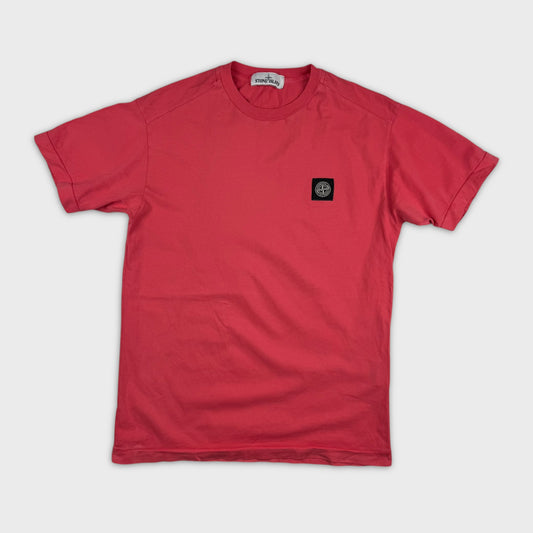 Stone Island Hot Pink Compass T-Shirt M