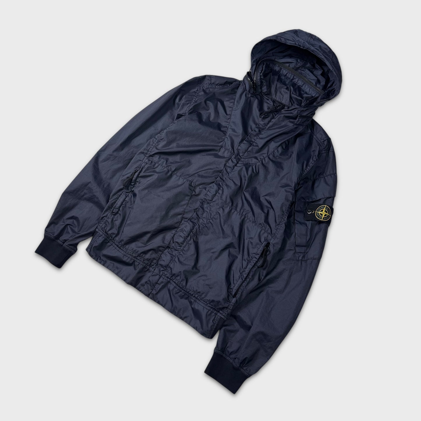 Stone Island Navy Membrana 3L TC Jacket M