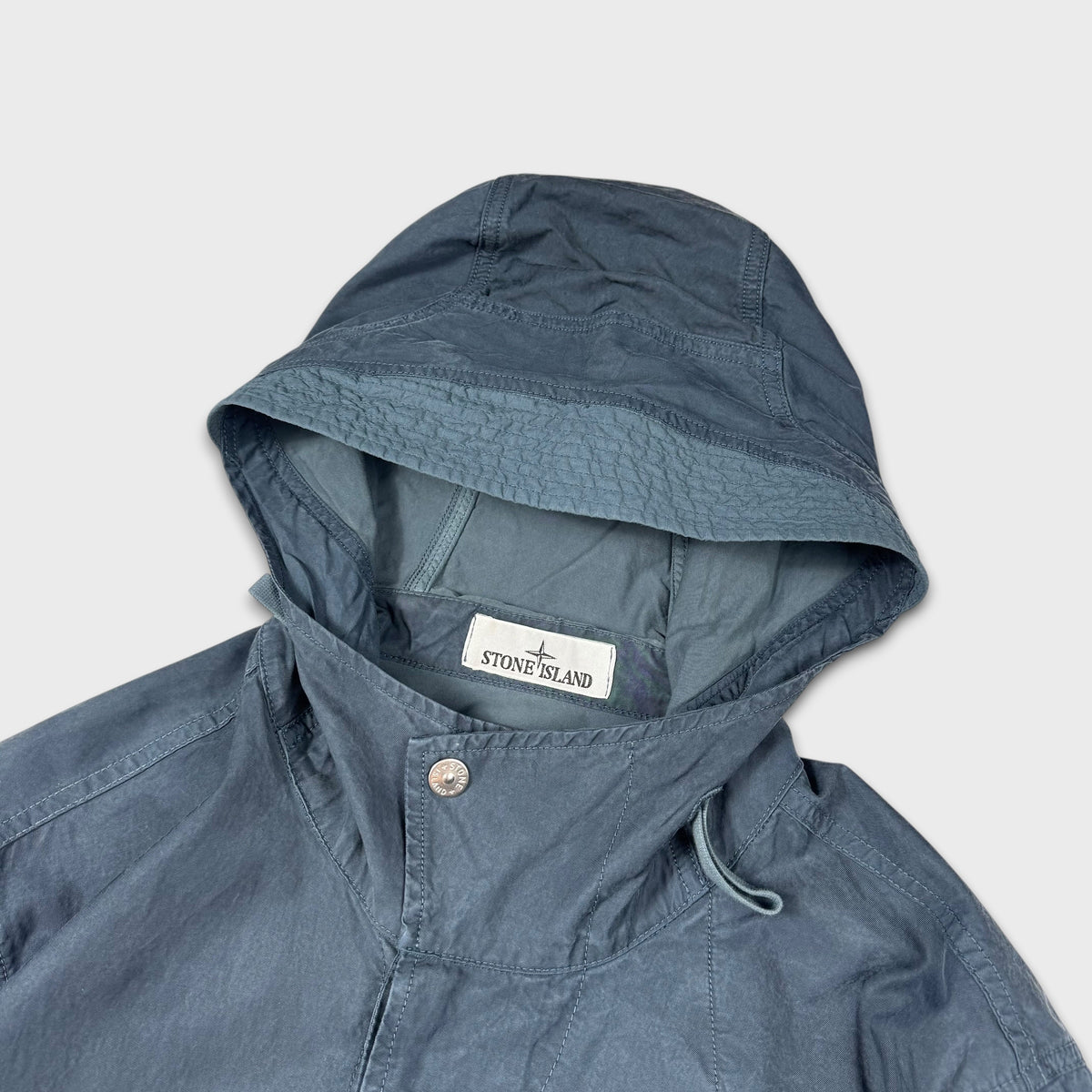 Stone Island Cupro Cotton Twill-TC Smock Jacket S