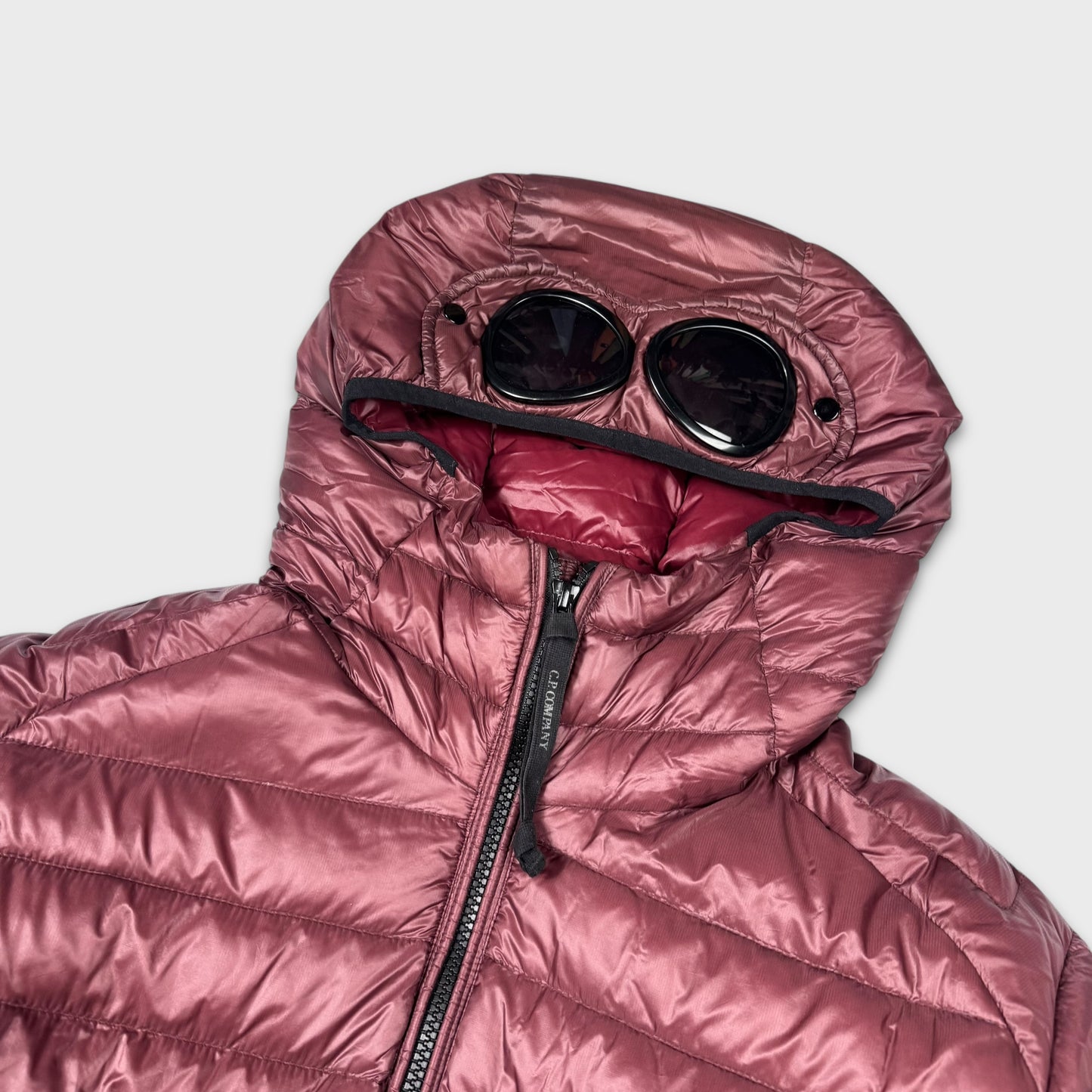 CP Company Burgundy DD Shell Goggle Jacket L