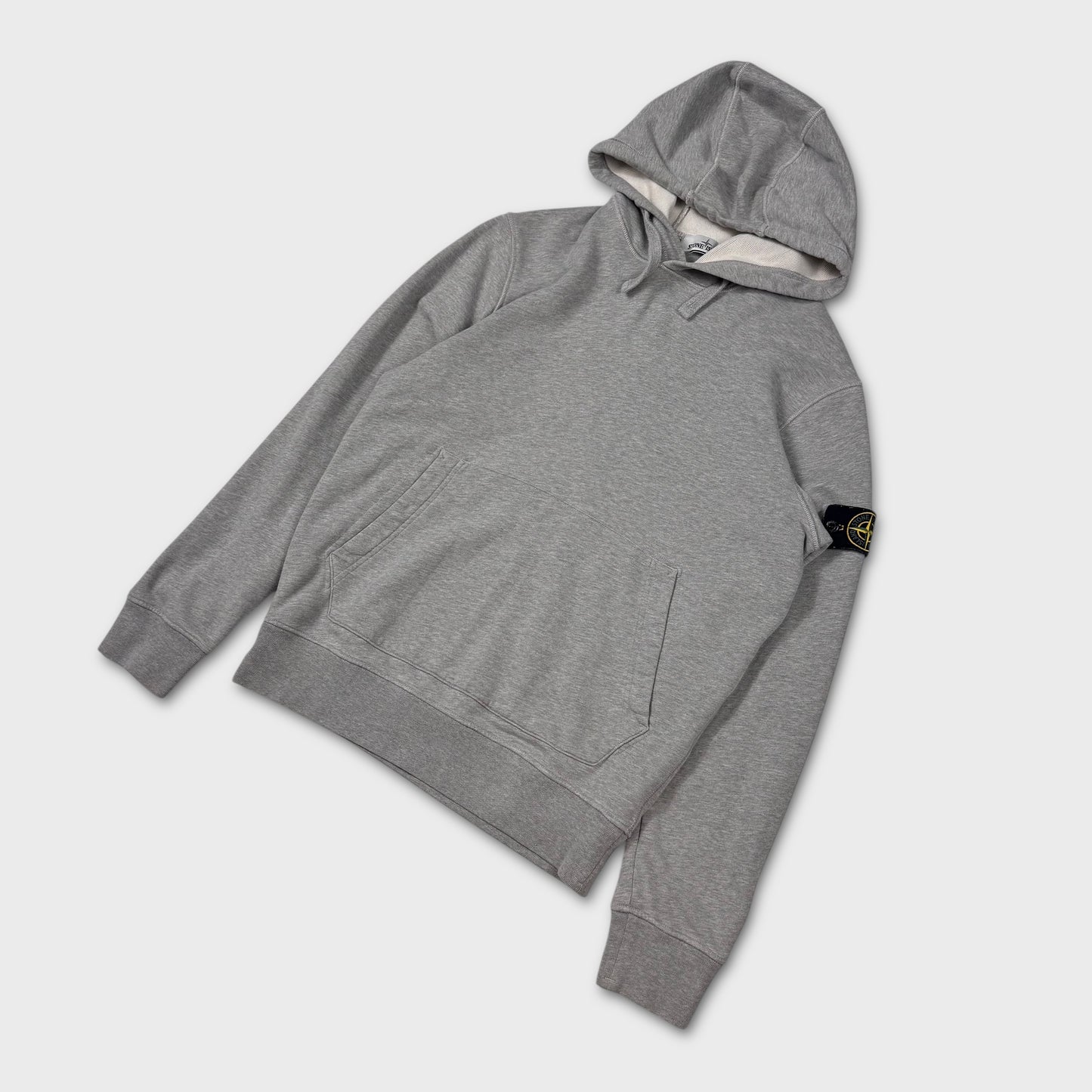 Stone Island Grey Pullover Hoodie M