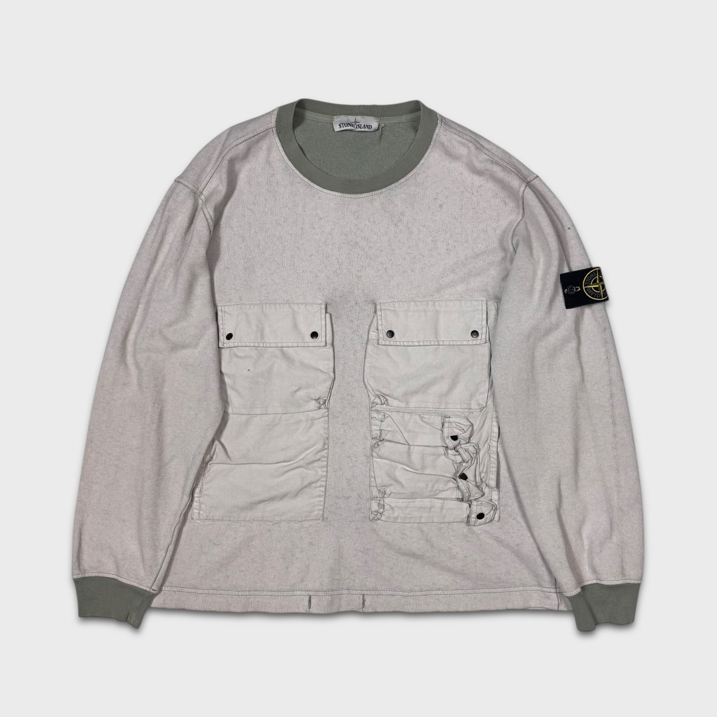 Stone Island Tela Placatta Crewneck L