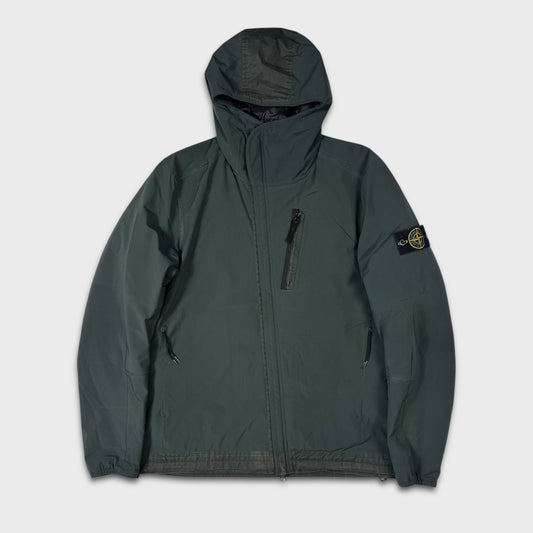 Stone Island Petrol Green Primaloft Soft Shell Jacket L