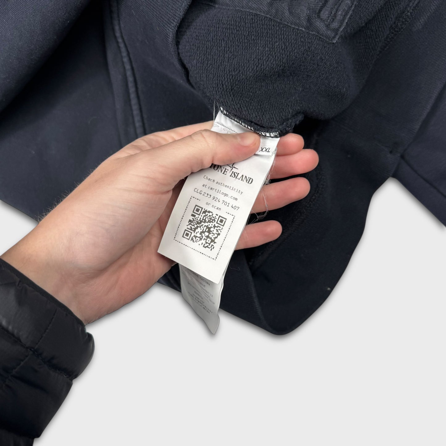 Stone Island Pullover Navy Hoodie XXL