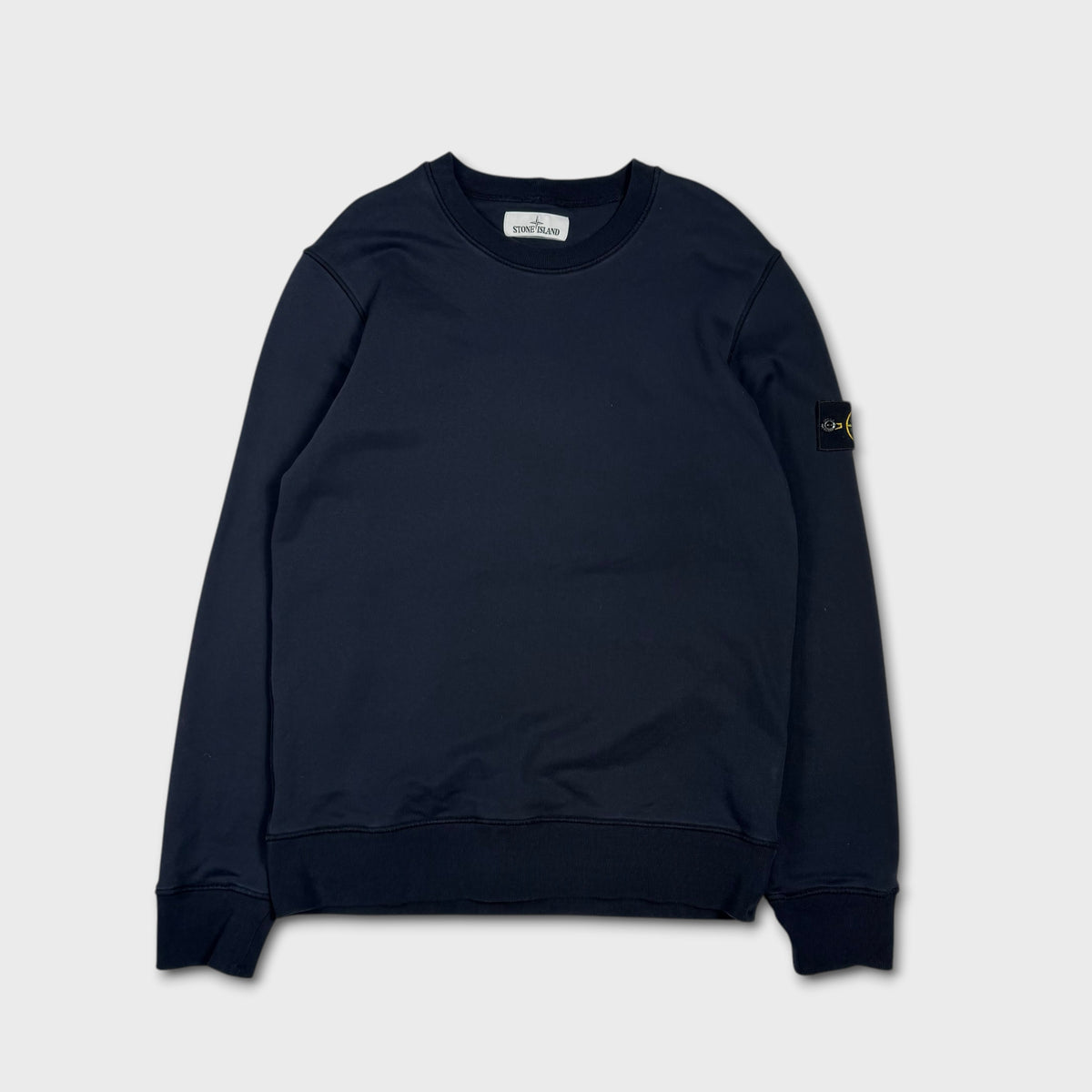 Stone Island Navy Crewneck L