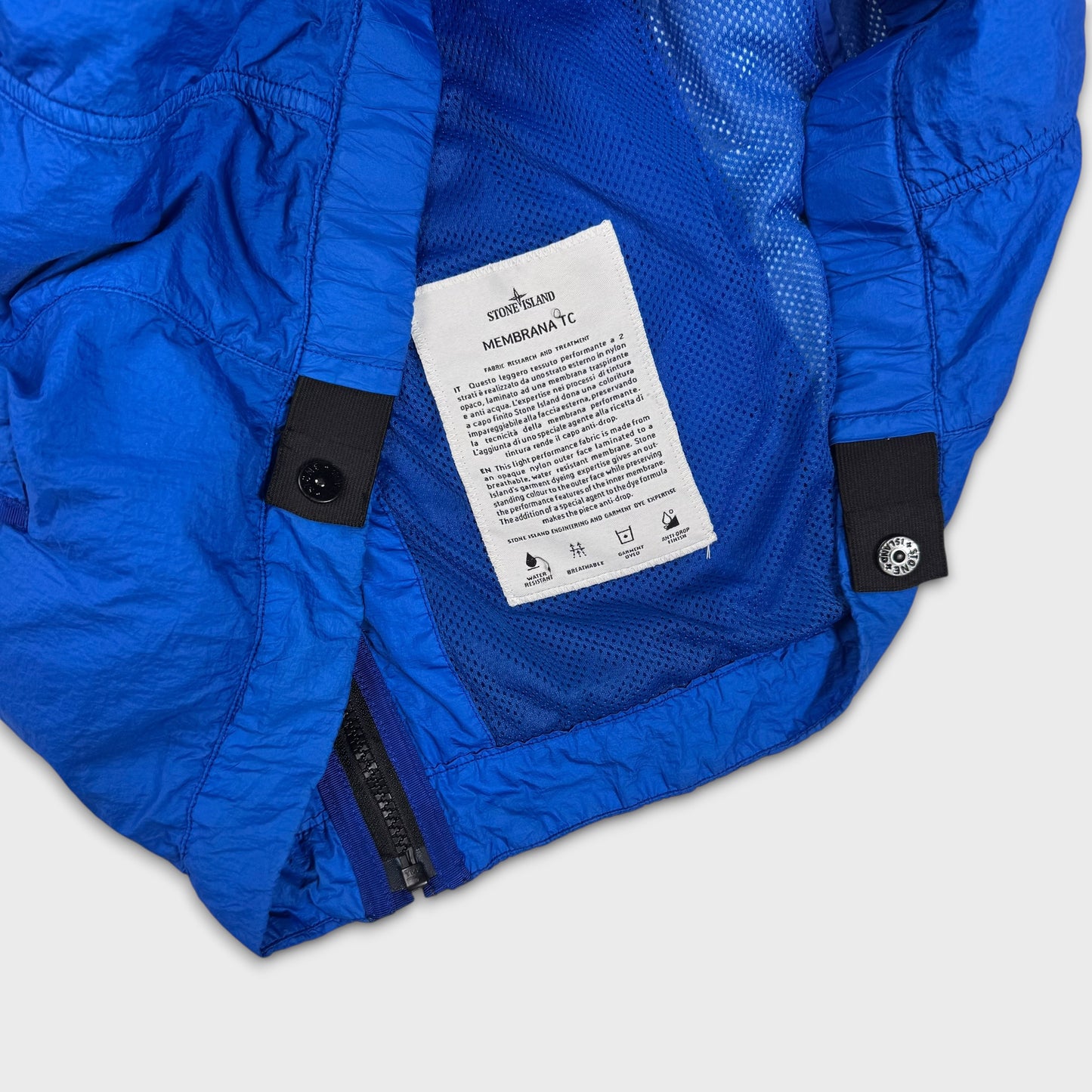 Stone Island Royal Blue Membrana TC Jacket M