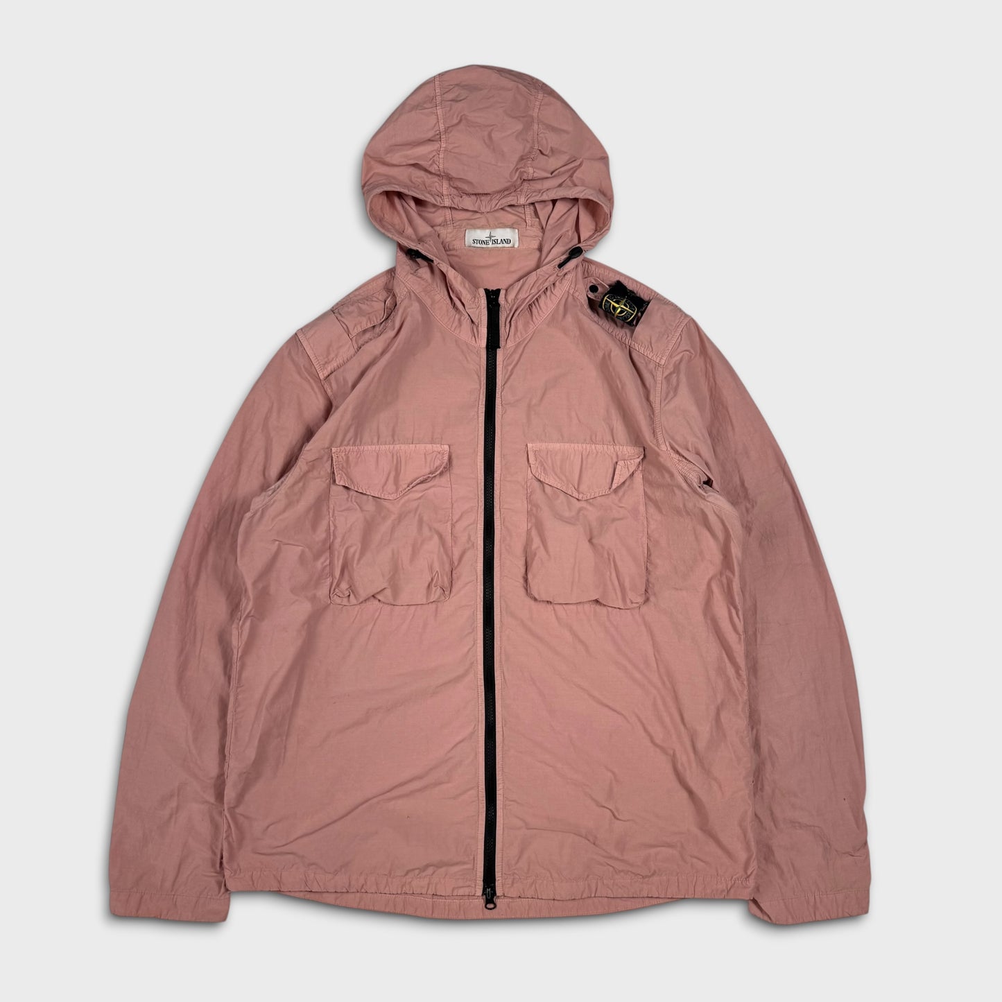 Stone Island Shoulder Badge Tela Hooded Jacket XL