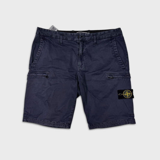 Stone Island Navy Cargo Shorts W34