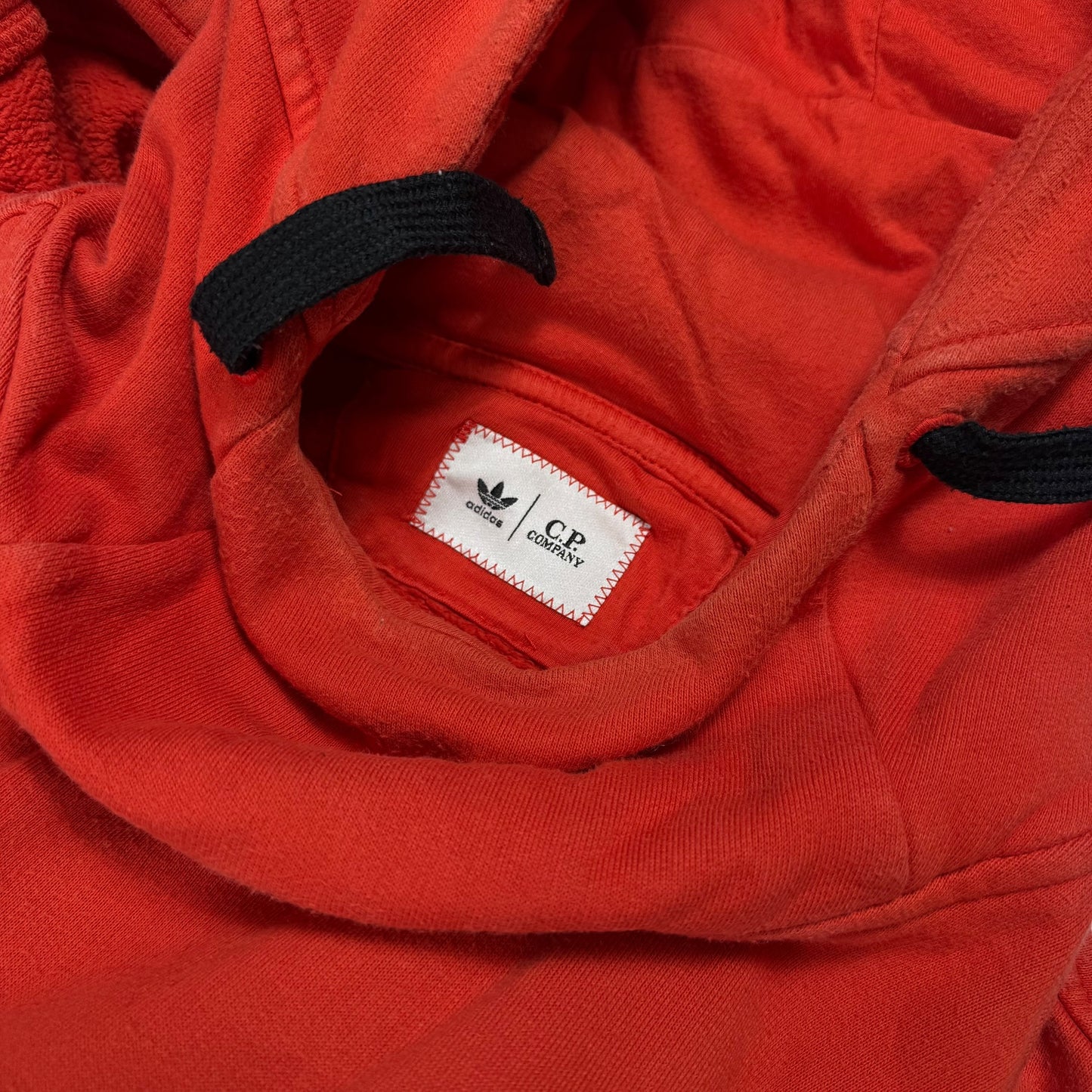 Adidas x CP Company Red Hoodie L