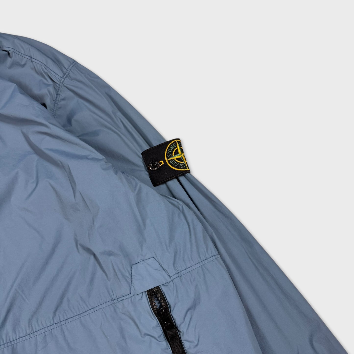 Stone Island Blue Skin Touch Nylon-TC Jacket XXL