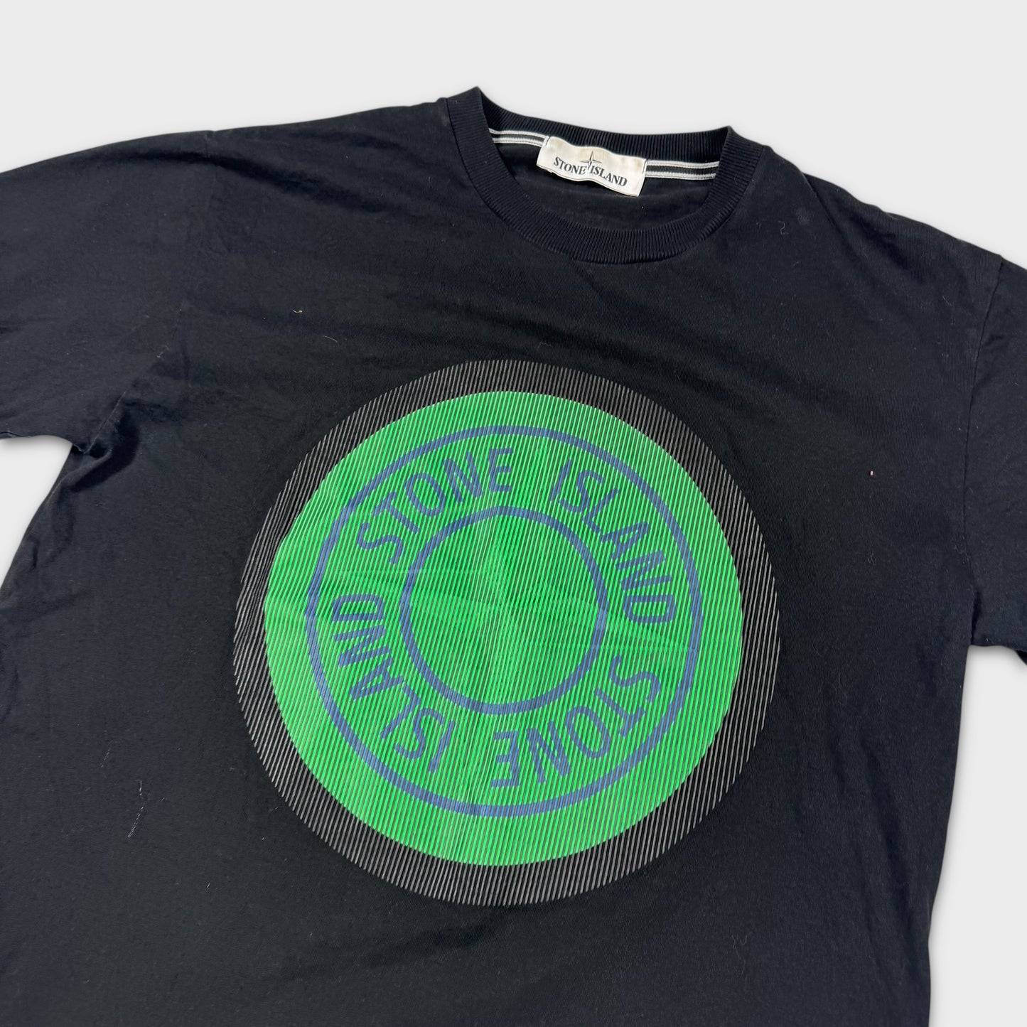 Stone Island Black Compass Graphic T-Shirt M