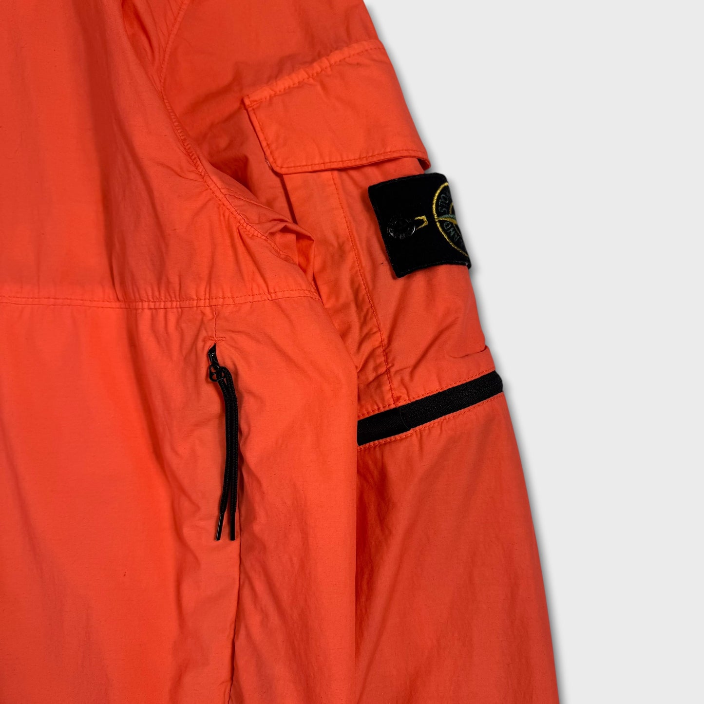 Stone Island Orange Naslan Light Watro Jacket M