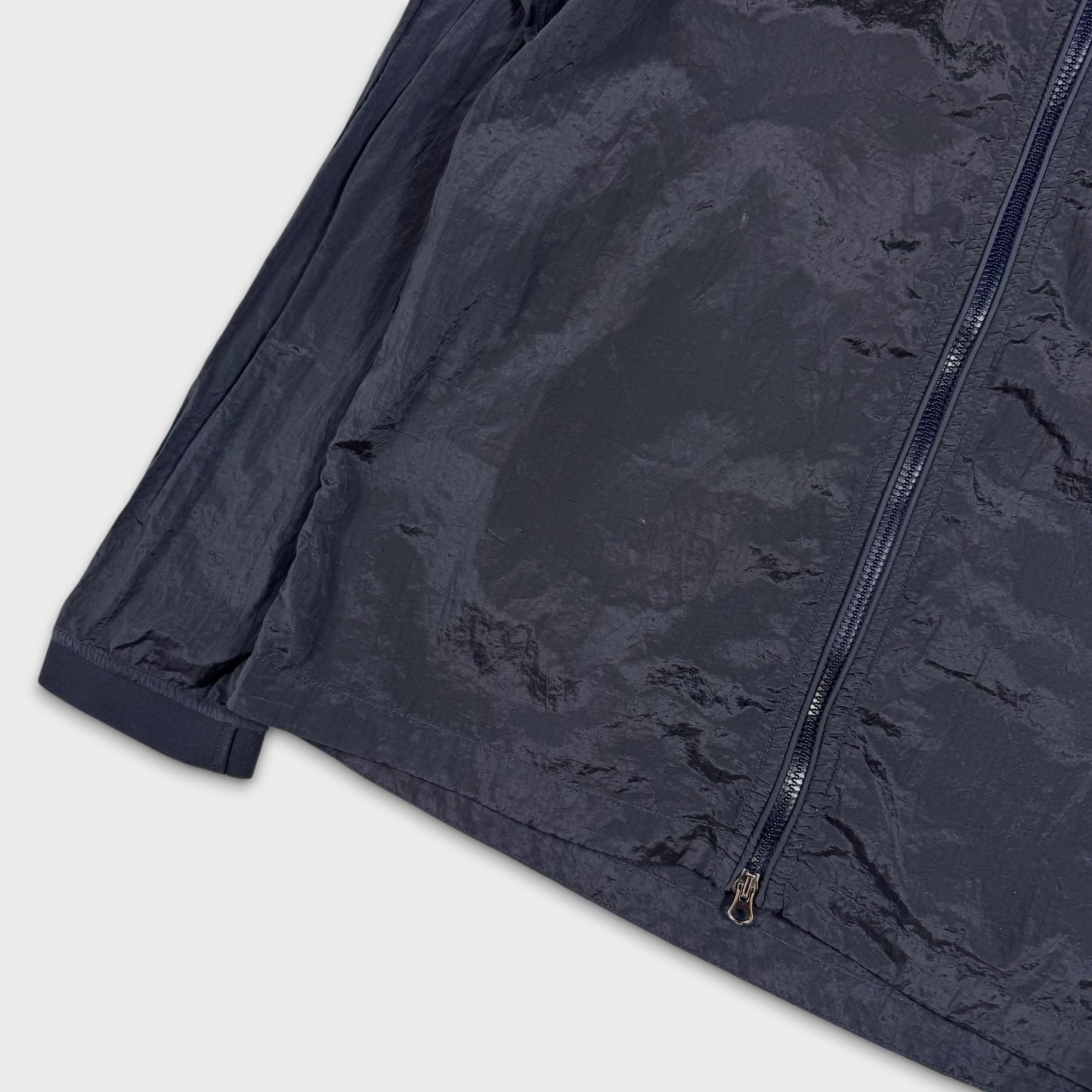Stone Island Midnight Navy Nylon Metal Overshirt L