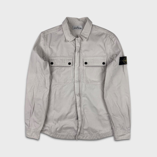 Stone Island Bone Full Zip Overshirt M