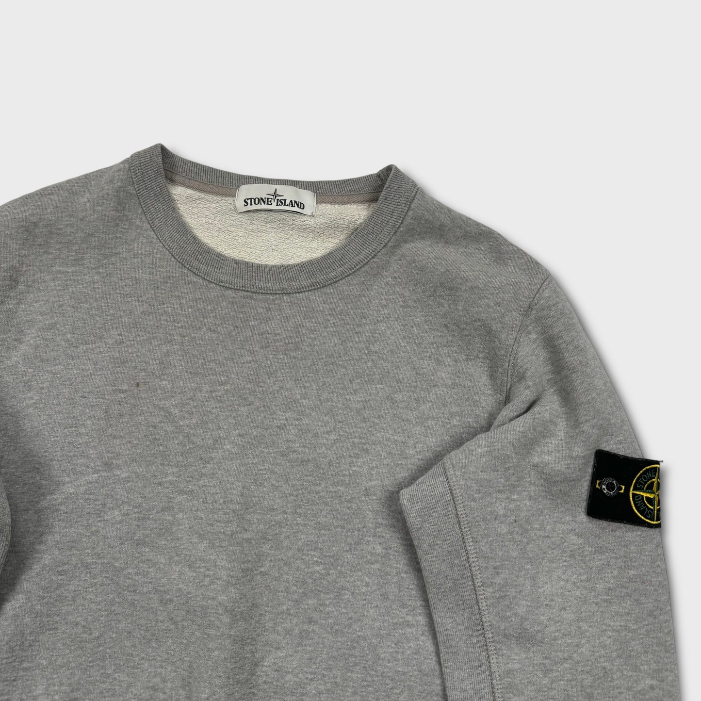 Stone Island Grey Crewneck Sweatshirt S